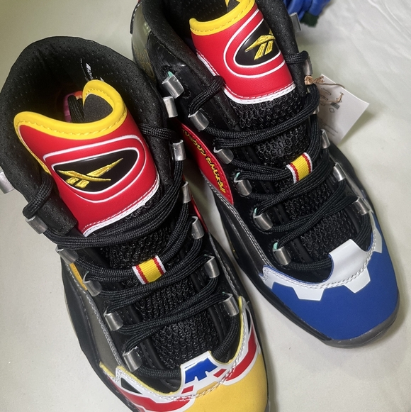 🔴🟡🔵Reebok Red Yellow Blue Sneakers